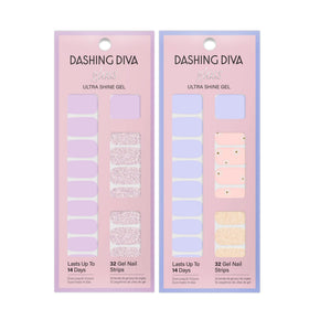 Dashing Diva size comparison with hand next to ruler showing strip scale and fit