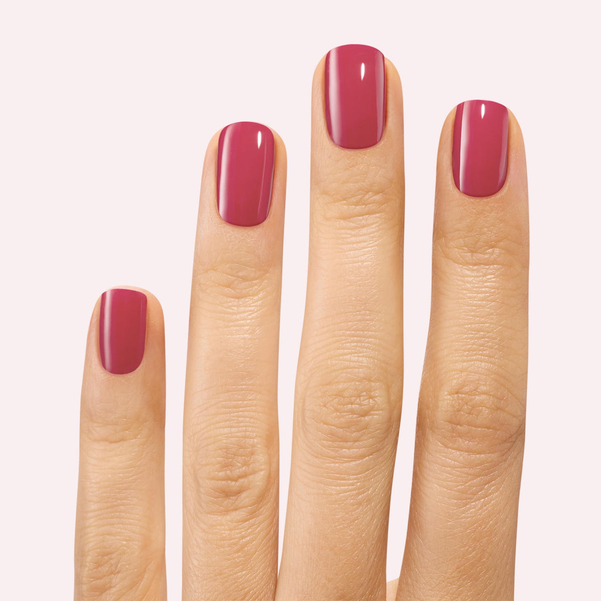 Dashing Diva strip texture showing glossy finish for long-lasting shine