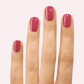 Dashing Diva strip texture showing glossy finish for long-lasting shine