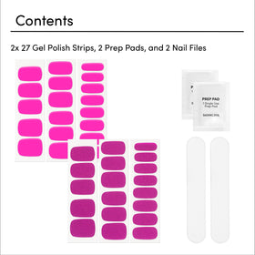 Dashing Diva prep pad and nail file displayed for fast, clean application