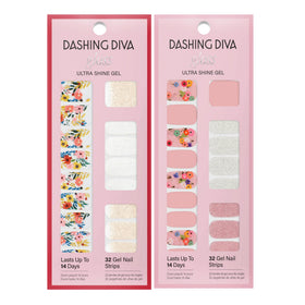 Dashing Diva prep pad and nail file displayed for proper adhesive prep