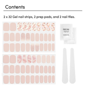 Dashing Diva two sets laid out overhead showing variety and customization advantage