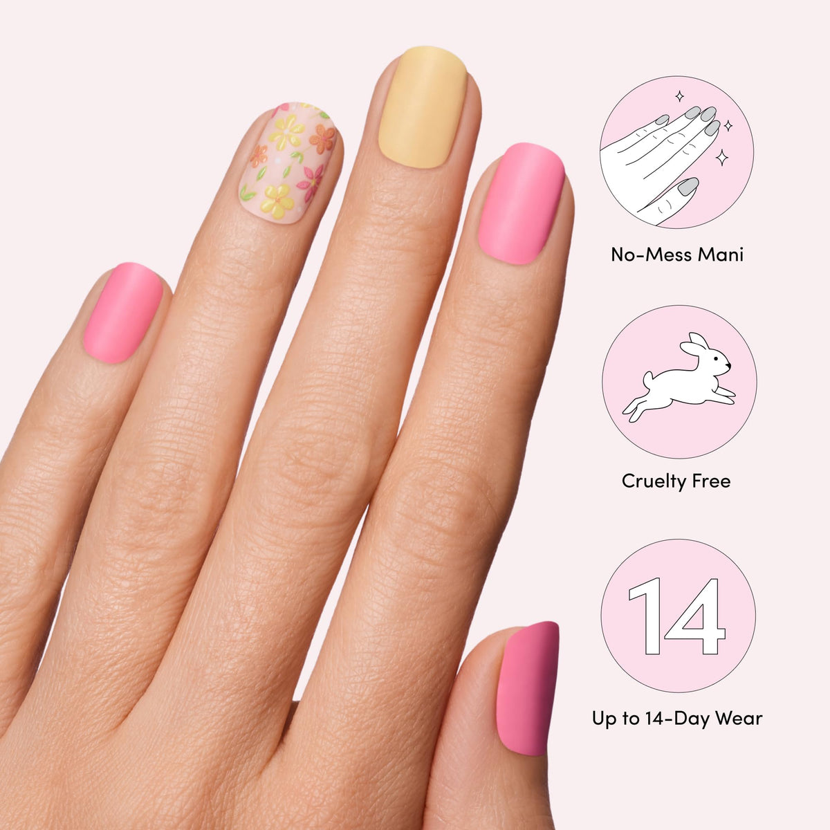 Dashing Diva scale hand comparison showing strip sizes for precise fit