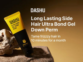 DASHU gel texture close-up showing thick ultra bond gel for precise root contact