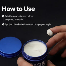 DASHU jar next to ruler showing 3.38 fl oz size and travel-friendly benefit