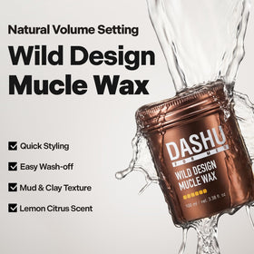 DASHU open jar close-up showing wax texture for easy application benefit