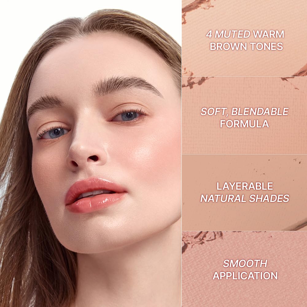 close-up of dasique powder texture highlighting smooth finish and blendable formula benefit seamless application