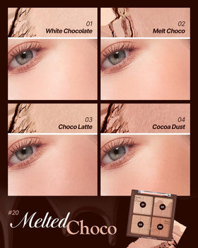 dasique powder texture swatch showing smooth finish and buildable color