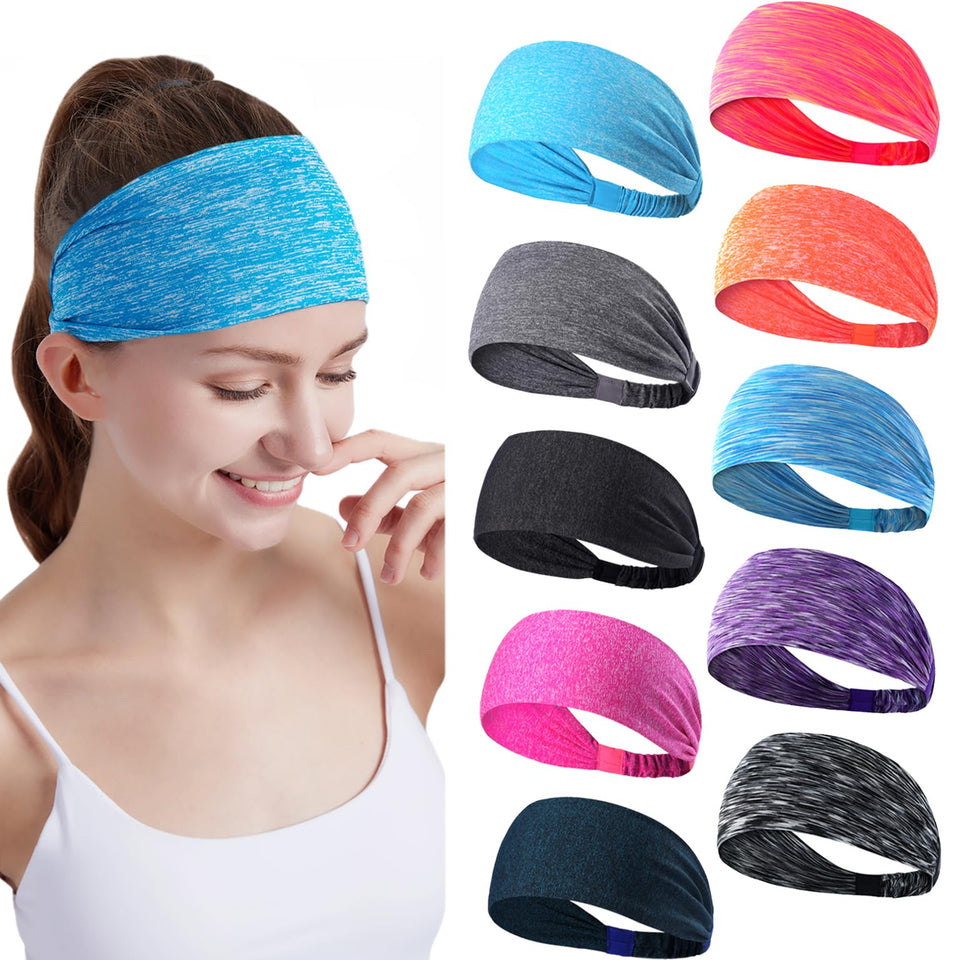 DASUTA front packaging showing 10 colorful headbands and neat box for gifting