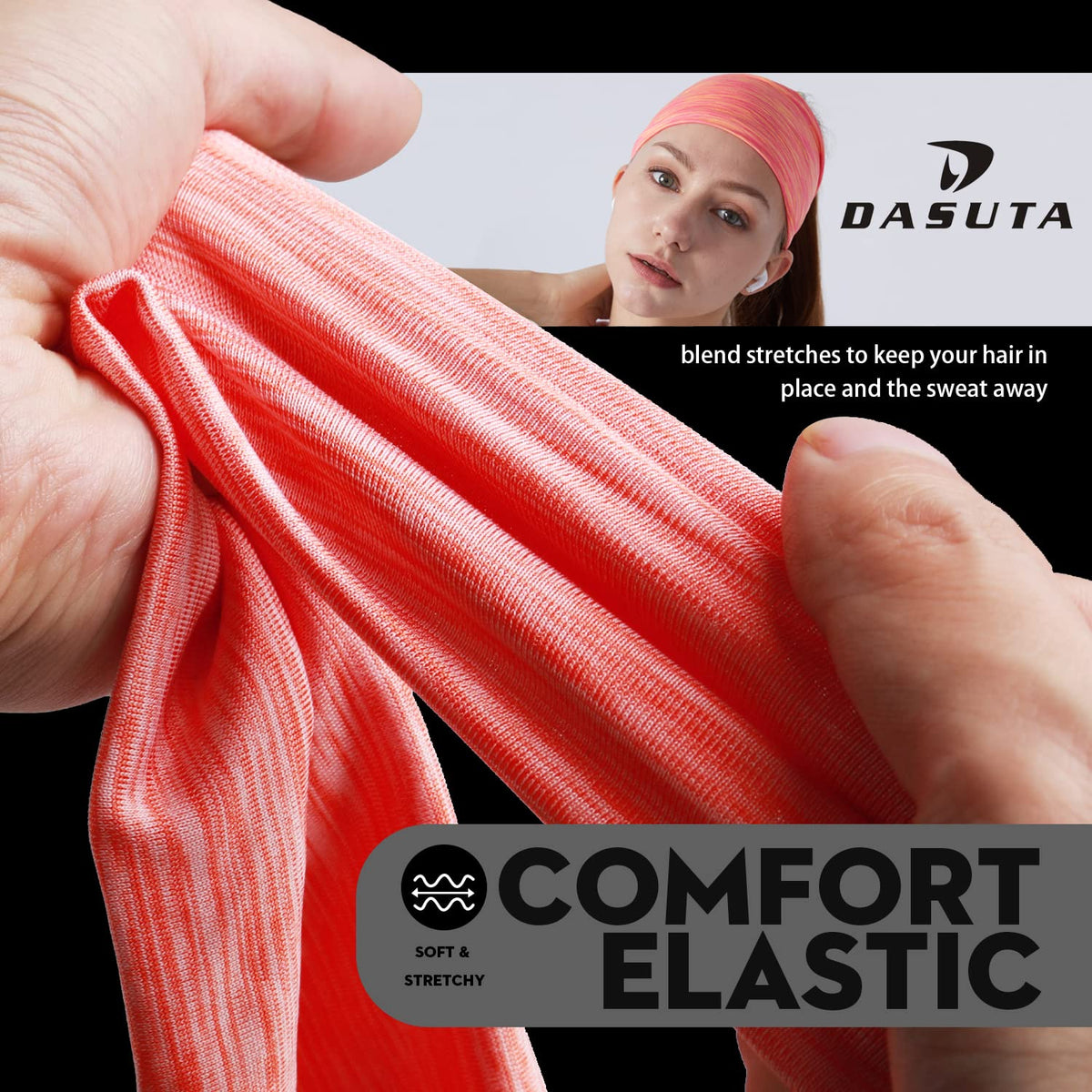DASUTA multiple styling options on models showing reversible colors and looks