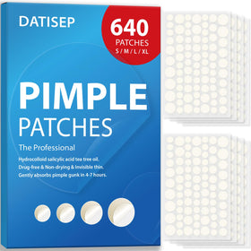 DATISEP front packaging showing 640-count value pack and size breakdown, convenient for travel