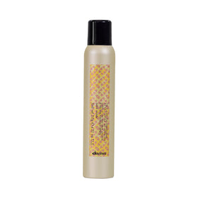 Davines front packaging showing bottle and label with product clarity benefit