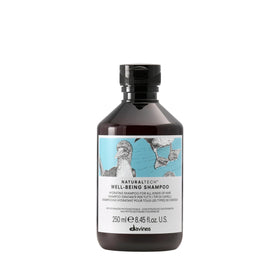 Davines front packaging showing bottle and brand, conveying salon-quality cleansing