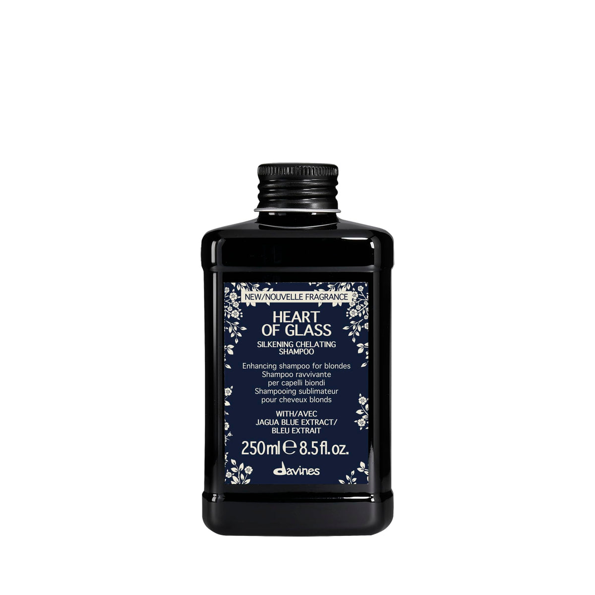Davines Heart of Glass front bottle showing product and brand for quick identification