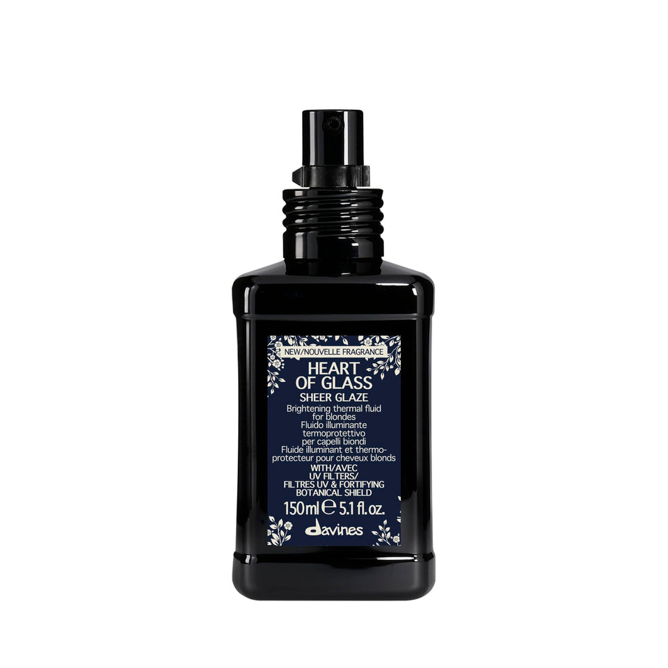 Davines bottle front packaging showing product and benefits