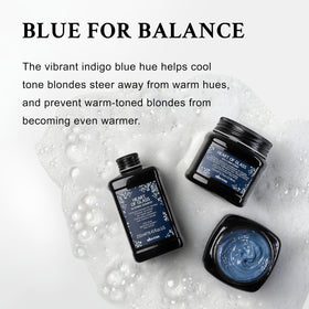 Davines Heart of Glass shampoo applied in shower demonstrating lather and cleansing action