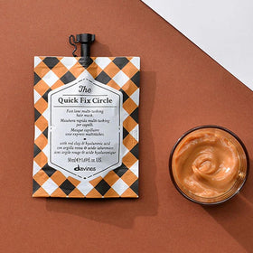 Davines red clay ingredient image showing natural clarifying benefit