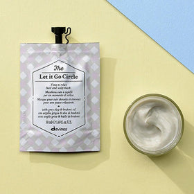 Davines swatch on hand demonstrating consistency and lightweight spreadability