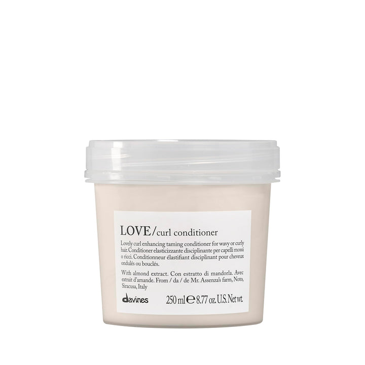 Davines LOVE Curl Conditioner front packaging showing brand and volume benefit