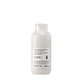 Davines LOVE CURL front packaging shows jar and clear product benefits