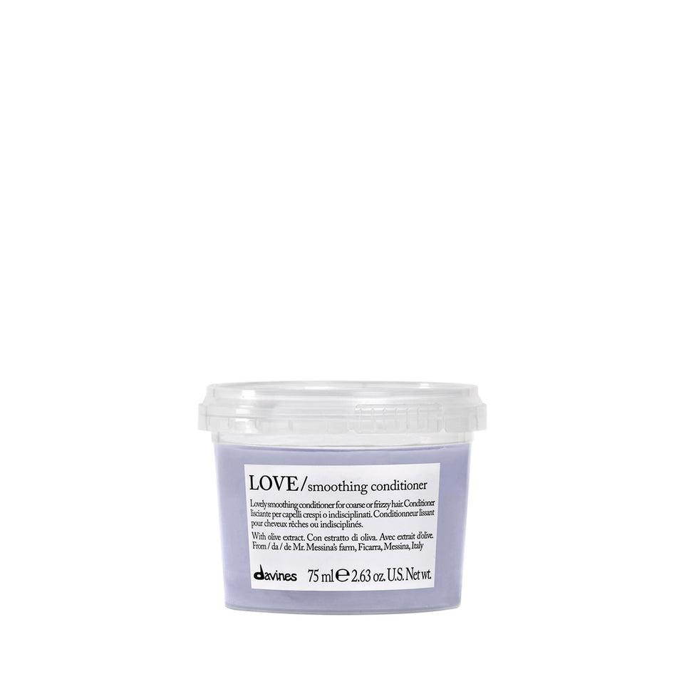 Davines front packaging showing travel-size bottle and product name for convenience