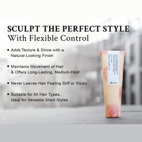 Davines jar side label close-up highlighting ingredient clarity