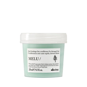 Davines MELU conditioner bottle front view showing product for reduced breakage
