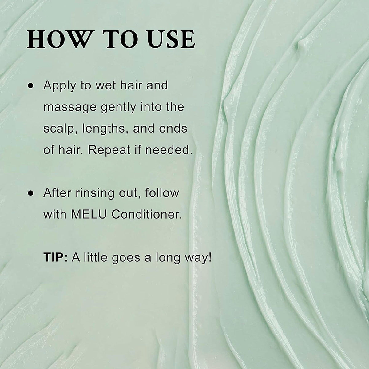 Davines MELU label and ingredient details highlighting lentil seed extract benefits