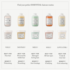 Davines MINU lifestyle image model with glossy coloured hair demonstrating vibrancy