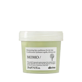 Davines MOMO conditioner front bottle showing packaging and lightweight hydration benefit