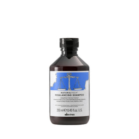 Davines front packaging showing product and size, highlights clean hair benefit