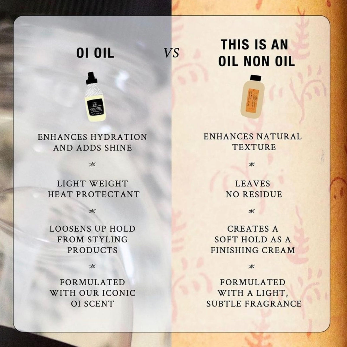 Davines bottle in hand to show 8.45 fl oz size and travel-friendly scale