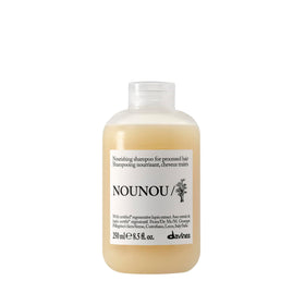 Davines NOUNOU shampoo front bottle showing product and benefits