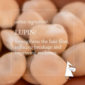 Davines NOUNOU visible hair before and after use showing improved softness