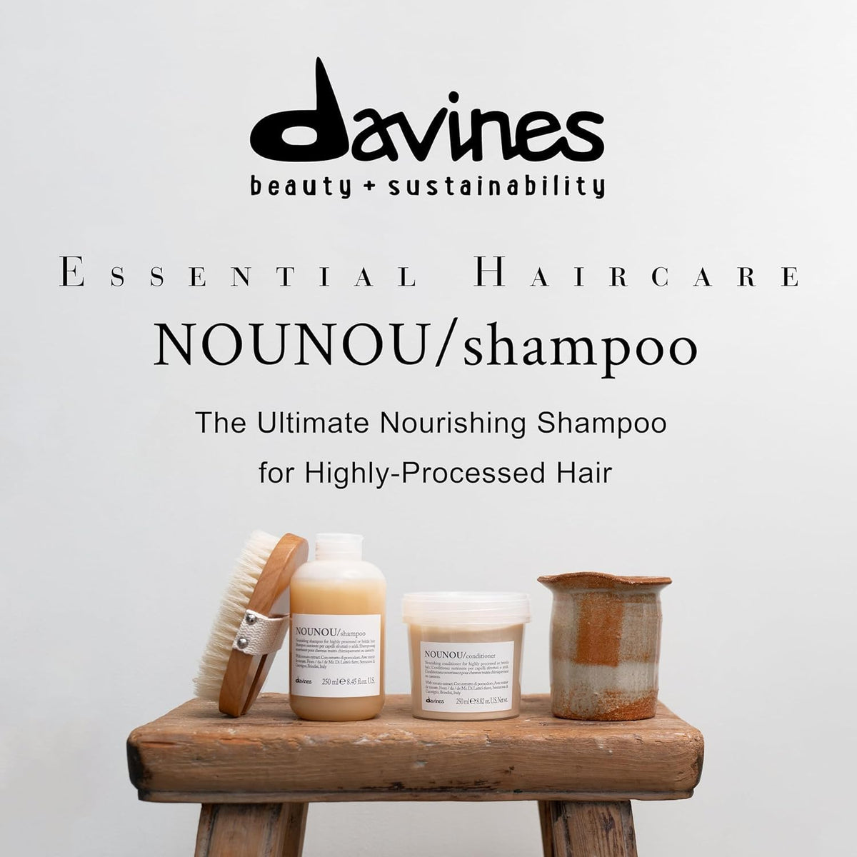 Davines close-up of Fiaschetto tomato extract, highlights natural ingredient moisture benefit