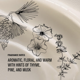 Davines back label close-up showing ingredients and Italian origin benefit