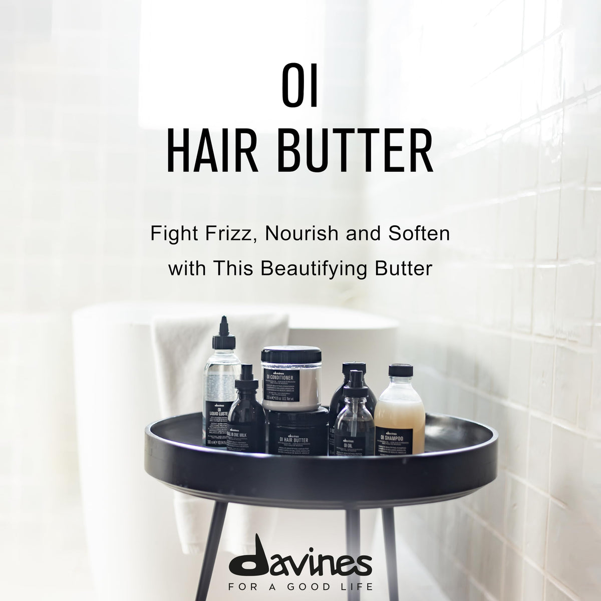 Davines cream texture close-up highlighting rich butter consistency and hydration
