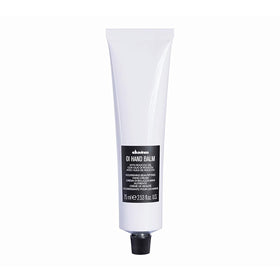 Davines OI Hand Balm front tube showing product branding and quick hydration benefit
