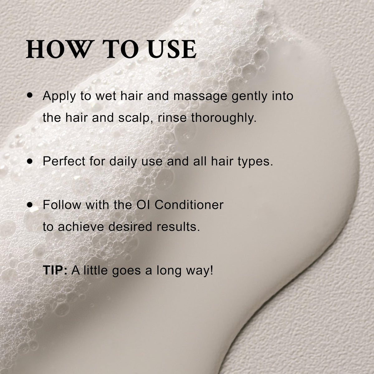 Davines OI refill beside standard bottle showing size and eco-friendly refill advantage