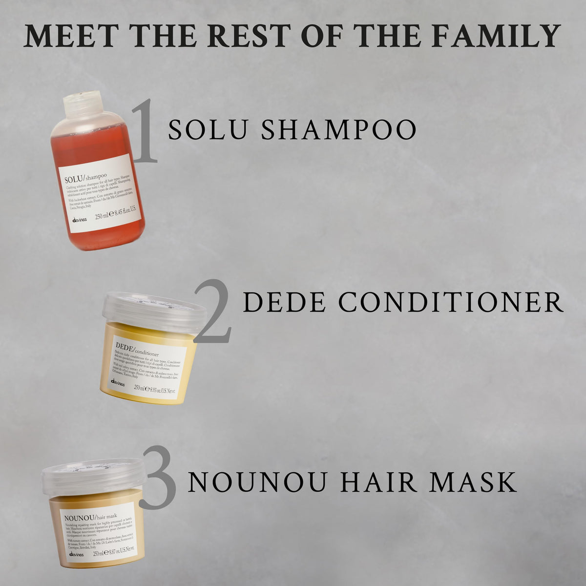 Davines SOLU in a shower setting to show real-use context and routine compatibility