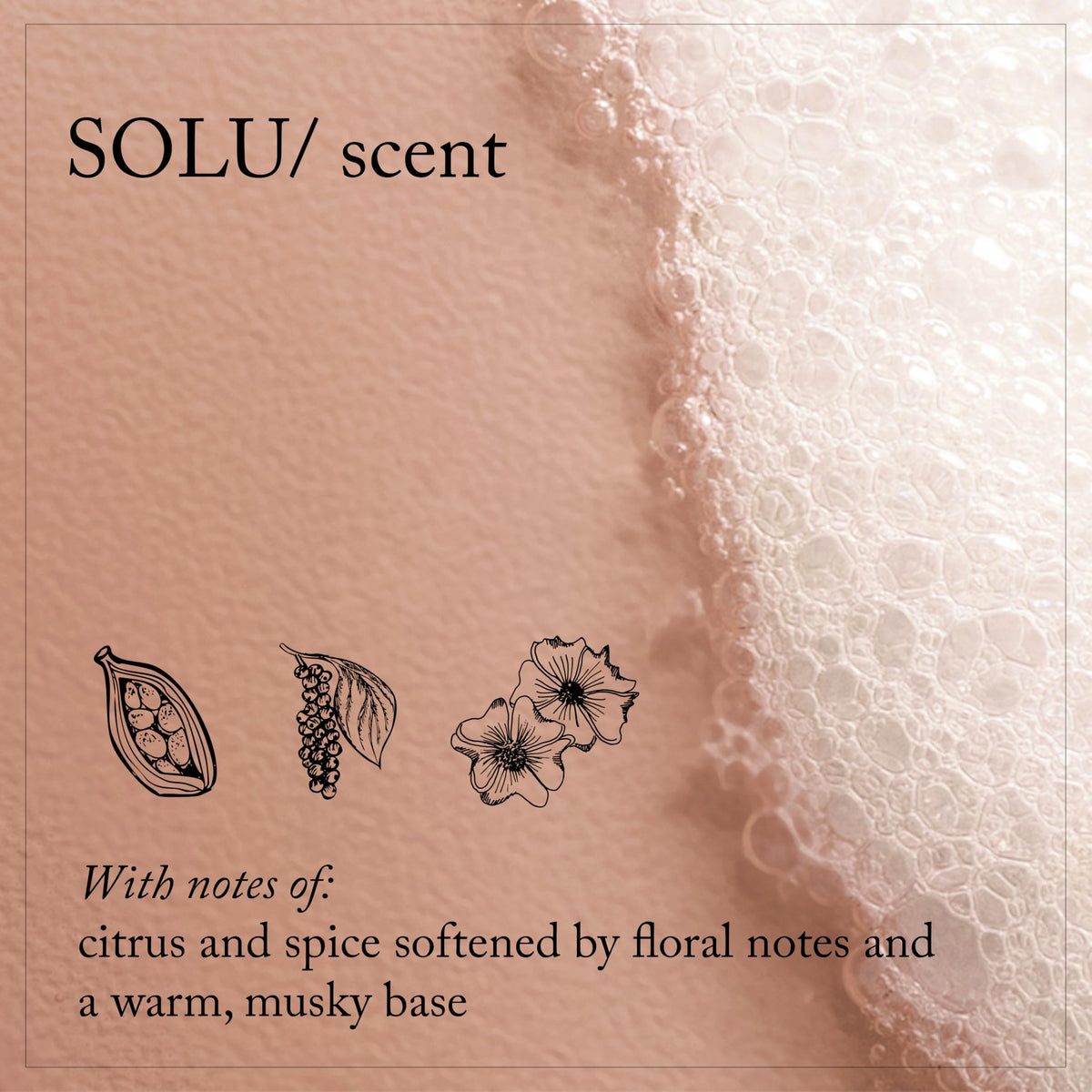 Davines SOLU/ buckwheat extract ingredient visualization supporting hydration protection