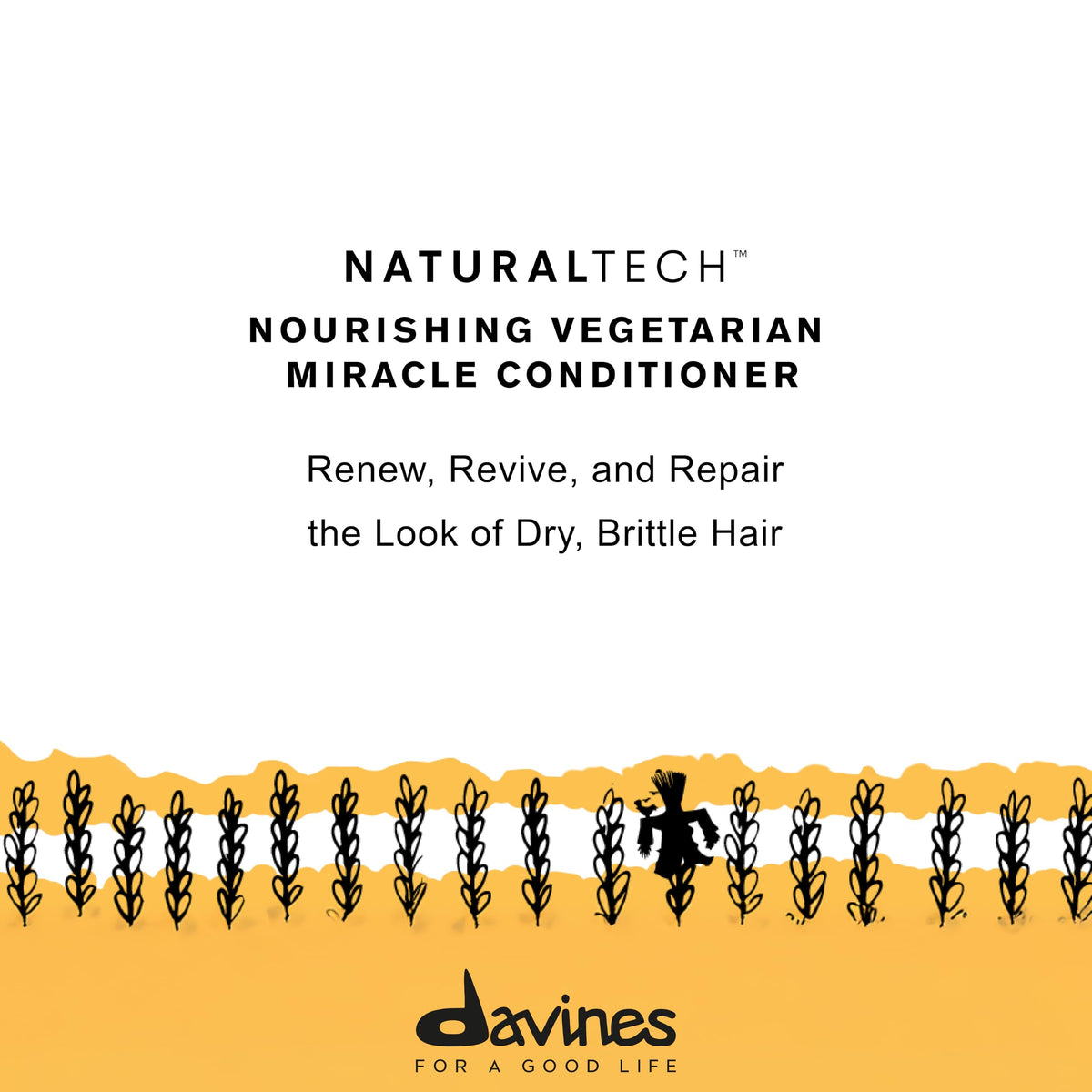 Davines back label close-up listing ingredients and usage instructions for clarity