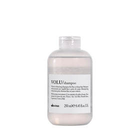 Davines VOLU front packaging showing bottle and volume benefit