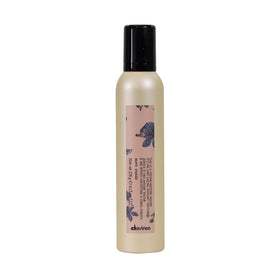 Davines front packaging showing bottle and brand for easy identification and shelf appeal