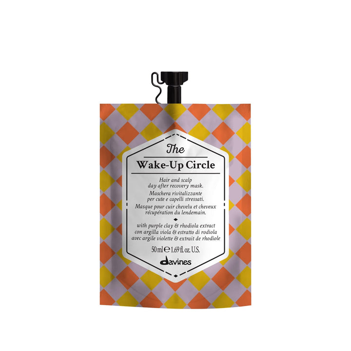 Davines front packaging showing product and immediate volumizing benefit