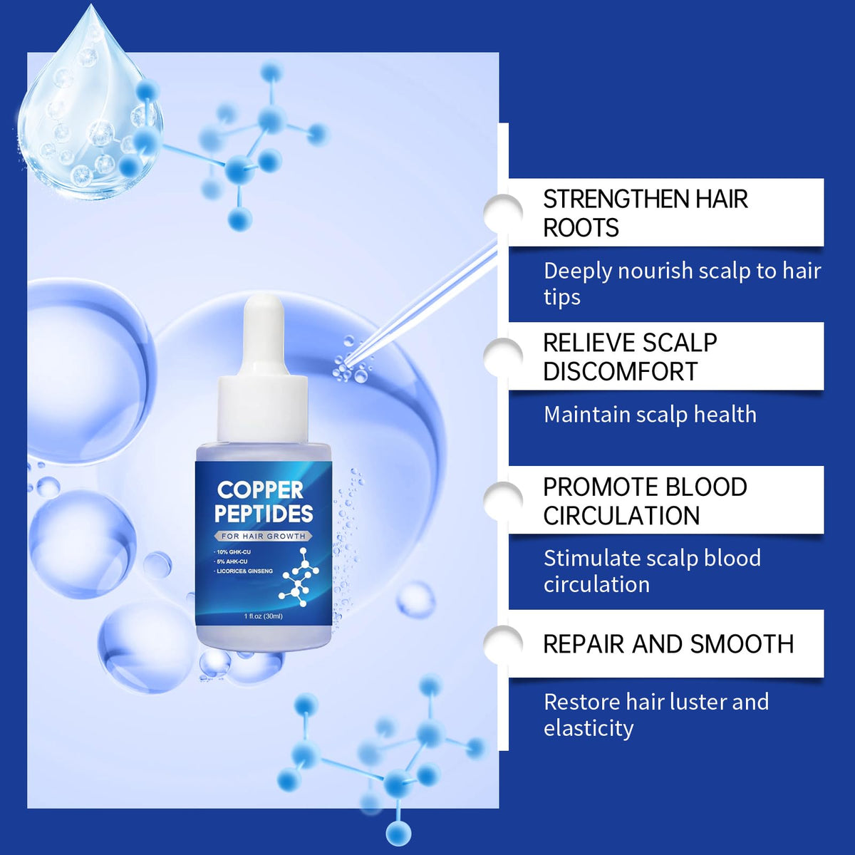 DAYEAH lightweight serum texture on fingers, shows fast absorption benefit
