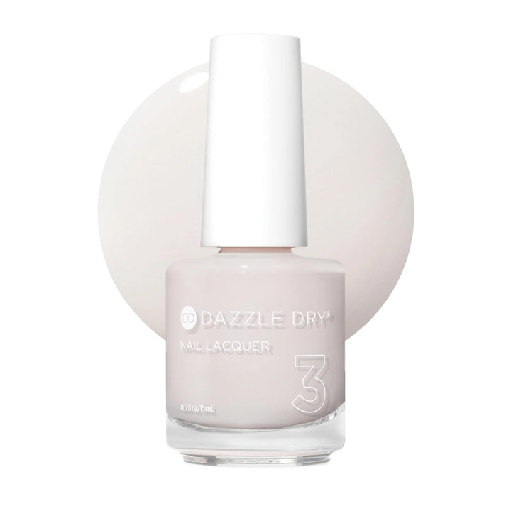 Dazzle Dry Alluring Charm front bottle showing label and pale pink cream finish