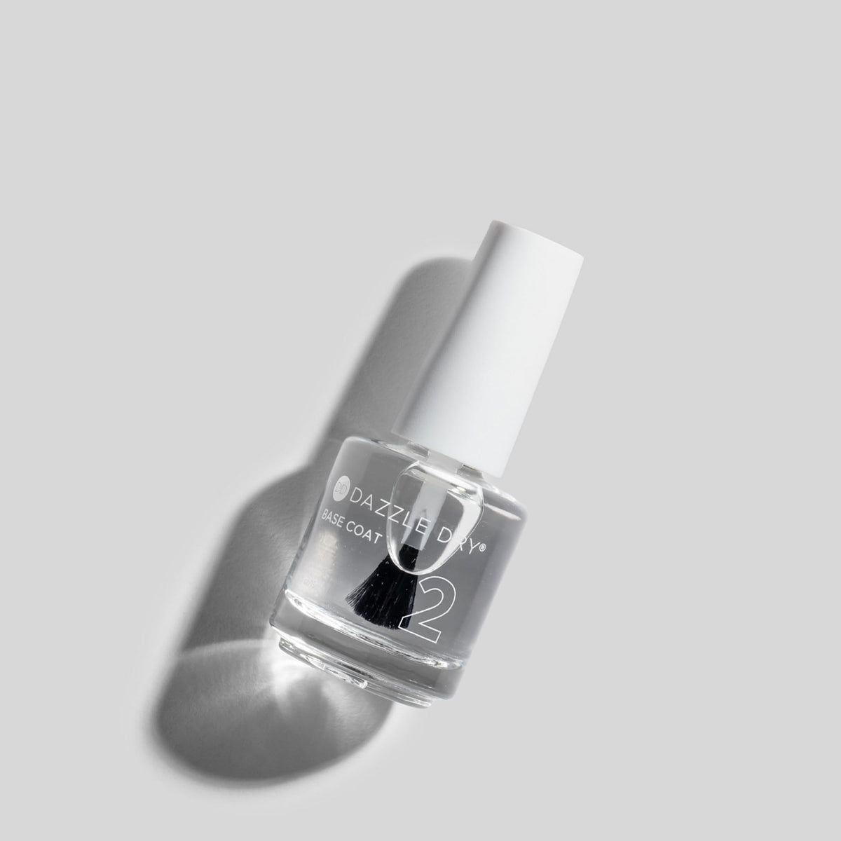 Dazzle Dry brush and glossy base coat texture providing smooth coverage
