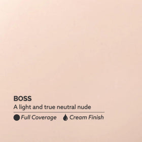 Dazzle Dry Boss bottle close-up label showing clear product information benefit