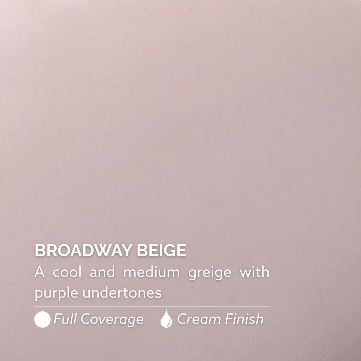 Dazzle Dry Broadway Beige swatch wheel showing true color payoff benefit